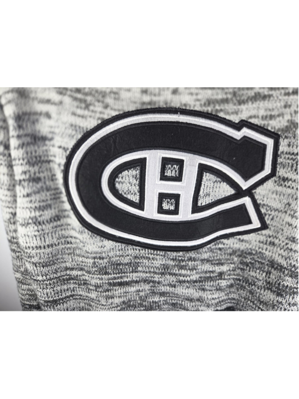 NHL by Ilanco Official Licensed Sweater Montreal Canadiens Gray ans Black MEDIUM - Picture 5 of 10